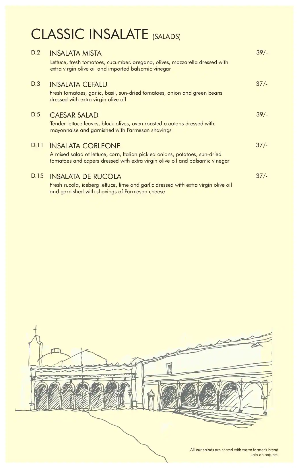 Little Italy - لتل إيطالي Menu 