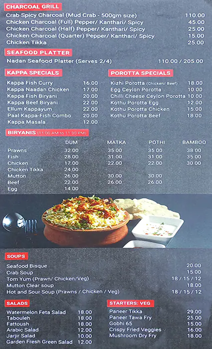 MotaFish Restaurant - مطعم موتا الاسماك Menu 