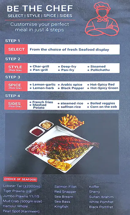 MotaFish Restaurant - مطعم موتا الاسماك Menu 