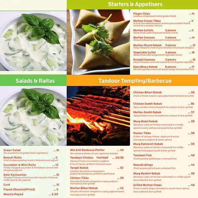 Best restaurant menu near Cluster D Jumeirah Lake Towers Dubai