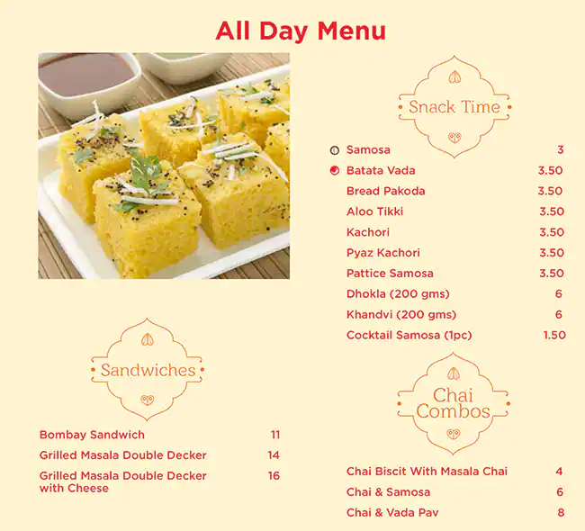 Chhappan Bhog - شابان بوغ Menu 