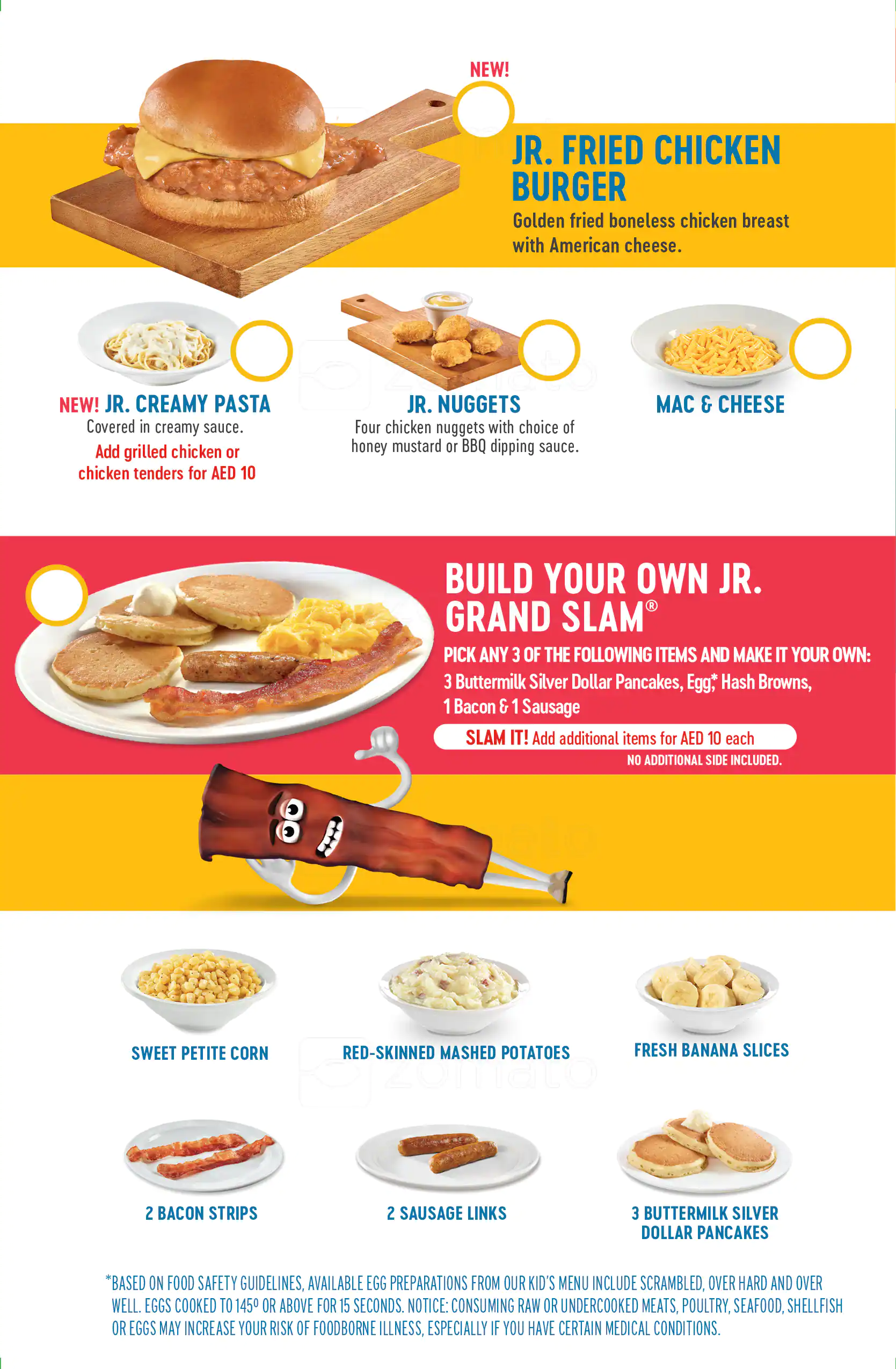 Denny's - دينيز Menu in Al Ghurair Centre, Al Rigga, Dubai 