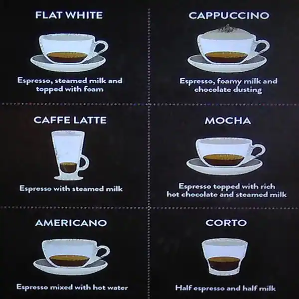 Costa Coffee Menu in Palm Jumeirah, Dubai 