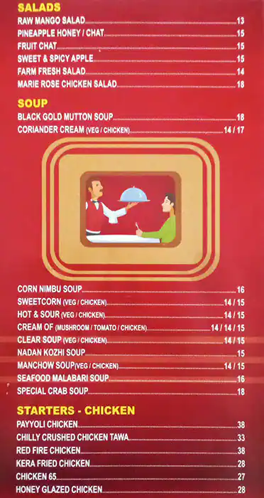 Malabar Express Menu in Al Karama, Dubai 