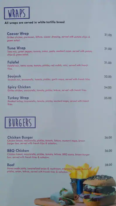 Lila Café Menu in Barsha Heights, Dubai 