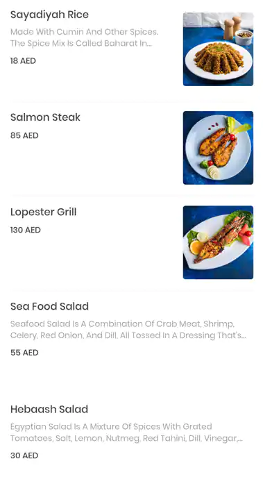 Al Sukaria - السكرية Menu in Dubai Marina, Dubai 