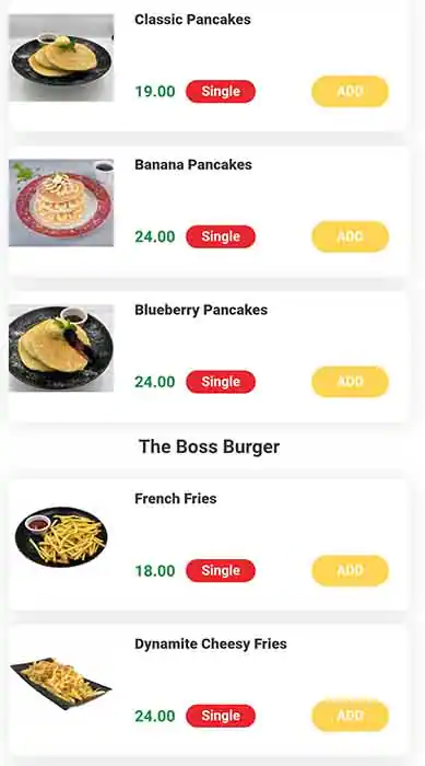 The HUB 7 Menu in Cluster M, Jumeirah Lake Towers (JLT), Dubai 