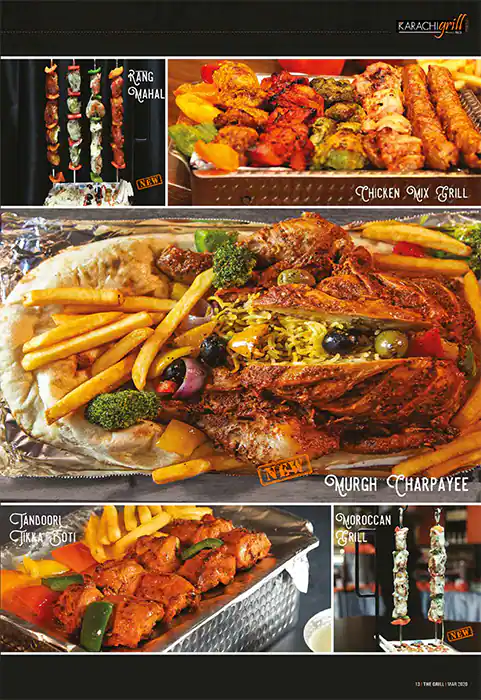Karachi Grill - كراتشي جريل Menu 