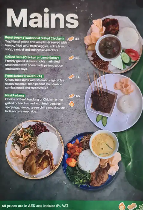 Betawi Menu in Cluster D, Jumeirah Lake Towers, Dubai 