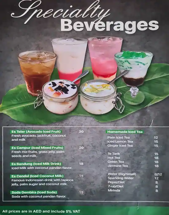 Betawi Menu in Cluster D, Jumeirah Lake Towers, Dubai 