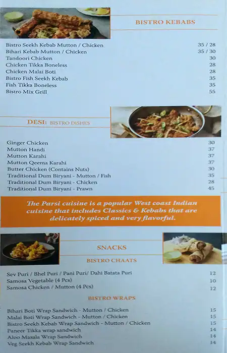 Kebab Bistro - كباب بيسترو Menu 